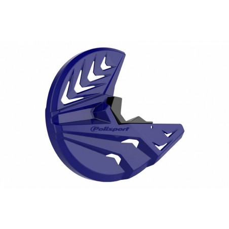 POLISPORT PROMOCJA OSŁONA TARCZY HAMULCOWEJ PRZÓD (Z OSŁONĄ DOLNEJ CZĘŚCI AMORTYZATORA W ZESTAWIE) YAMAHA YZ250/450F `08-`19 KOL